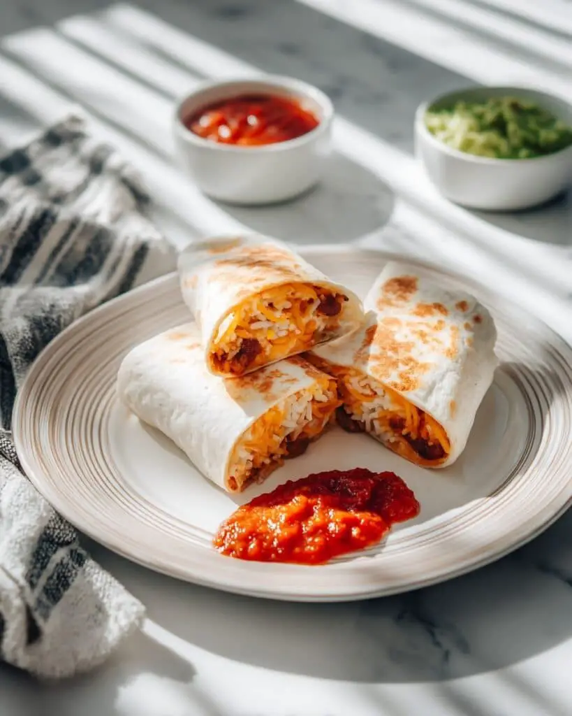 Easy Rice and Beans Freezer Burritos Recipe