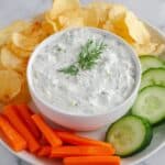 Greek Yogurt Dill Pickle Dip Recipe