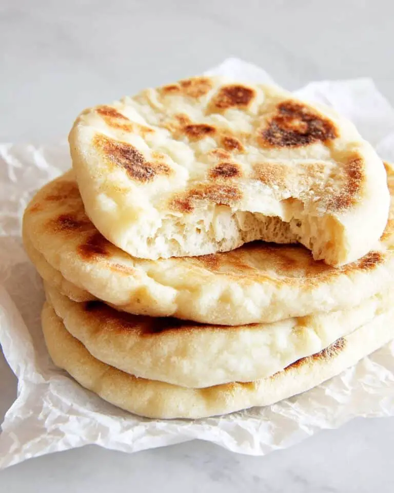 Easy Cauliflower Flatbread (Naan) Recipe – Vegan & Low Calorie Recipe