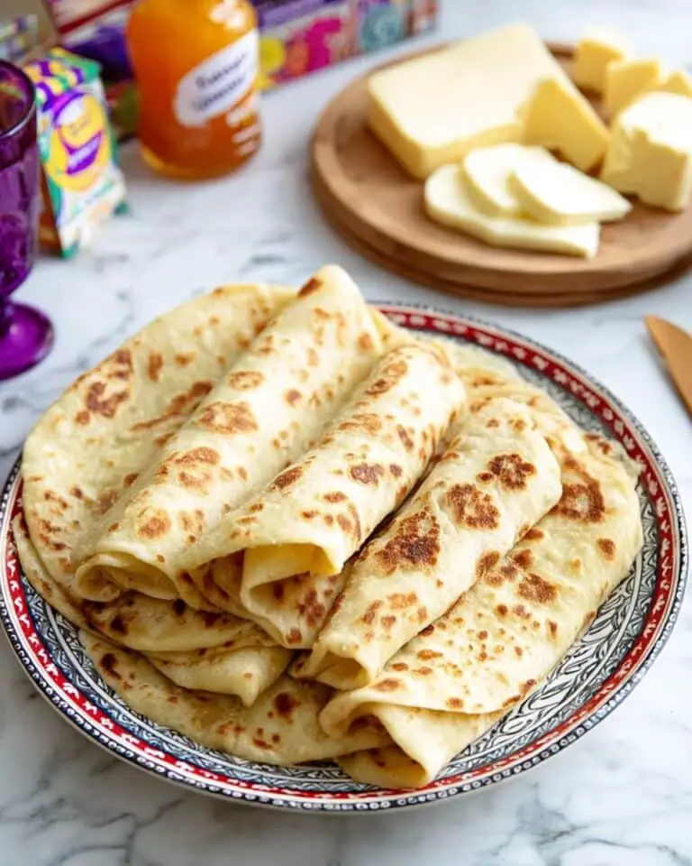 Moroccan Msemen (Rghaif) Pancakes Recipe