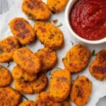 Baked Sweet Potato Zucchini Tots Recipe