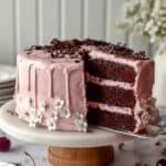 Easy Chocolate Cherry Cake (Four-Layer One-Bowl Dessert) Recipe