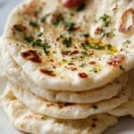 No-Oven Turkish Bread with 3 Ingredients (Bazlama) Recipe