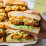 Crispy Moroccan Bread with Maakouda Filled with Spiced Potato Patties Recipe