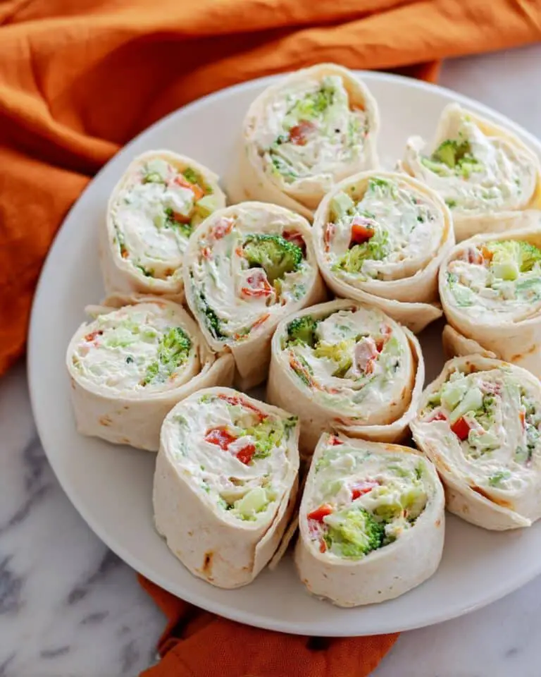 Veggie Pinwheels Recipe