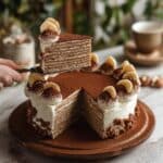 Tiramisu Crepe Cake Recipe