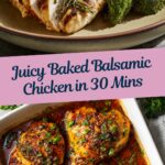 Baked Balsamic Chicken Recipe