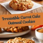 Healthy Carrot Cake Oatmeal Cookies Recipe