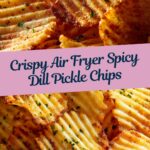 Air Fryer Spicy Dill Pickle Chips Recipe