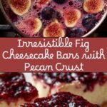 Fig Cheese Cake Bars Recipe