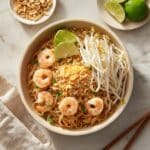 Classic Pad Thai Recipe with Shrimp and Tofu Recipe