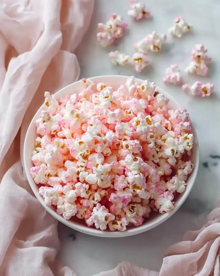 Pink Popcorn: Sweet and Colorful Valentine’s Day Snack Recipe