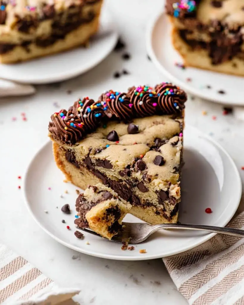 Chocolate Chip Cookie Cake Recipe