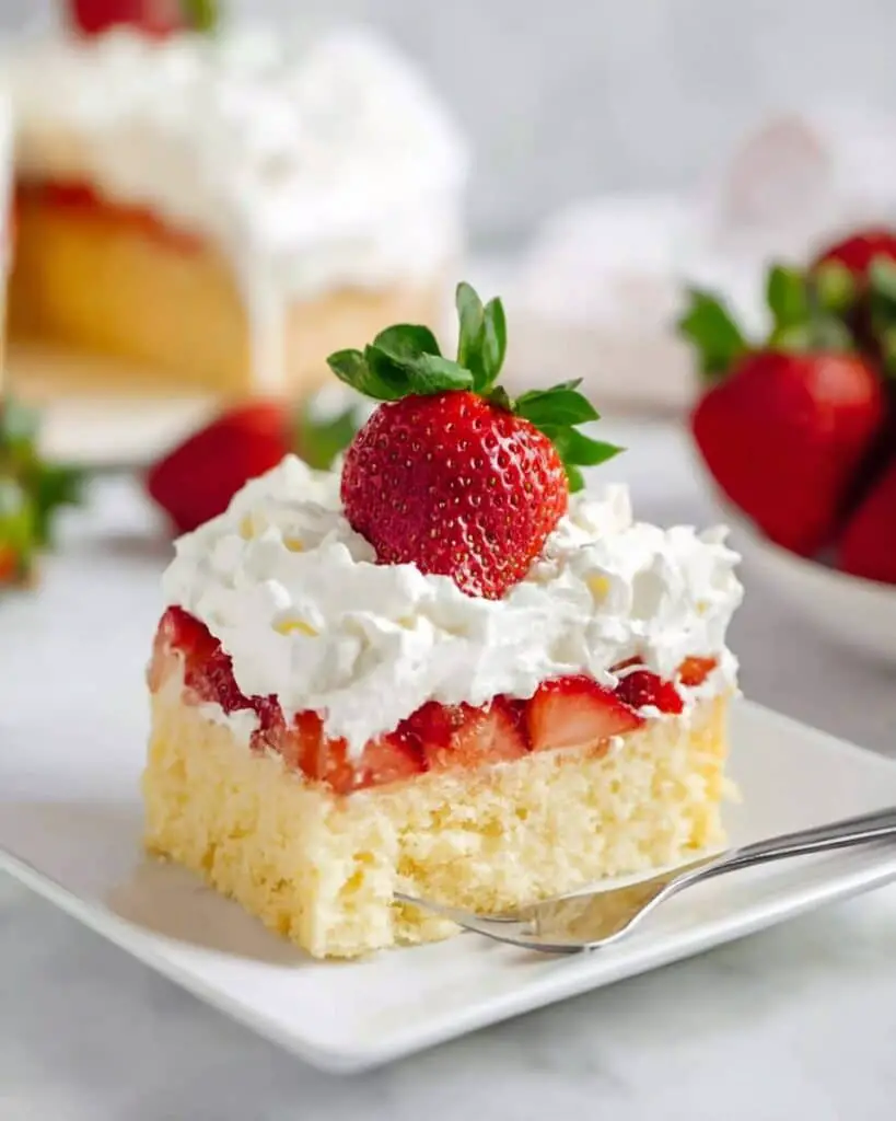 Strawberry Tres Leches Cake