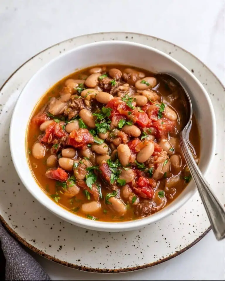Texas Charro Beans: Flavorful Pinto Beans with Beef, Tomatoes, and Jalapeños Recipe