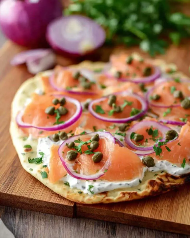 Smoked Salmon Pizza Recipe