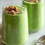 Apple Cucumber Spinach Smoothie with Banana & Mint Recipe