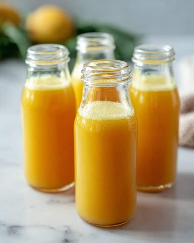 5-Minute Homemade Immunity Ginger Citrus Shots Recipe