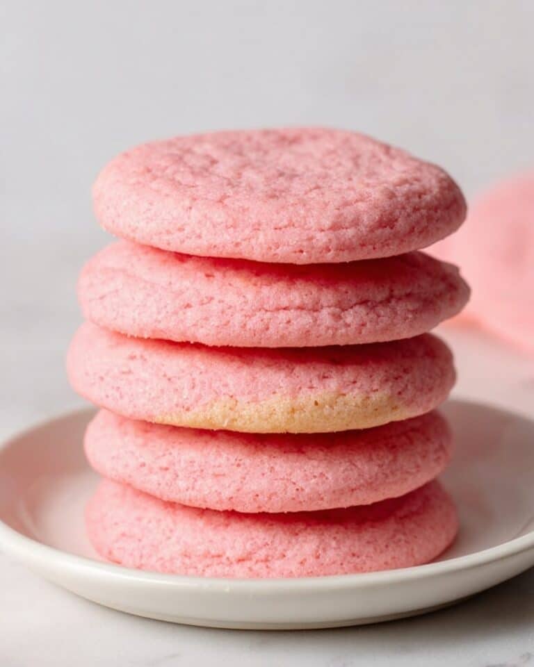 Pink Sugar Cookies Recipe