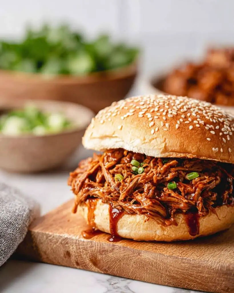 Slow Cooker BBQ Chipotle Shredded Chicken Recipe