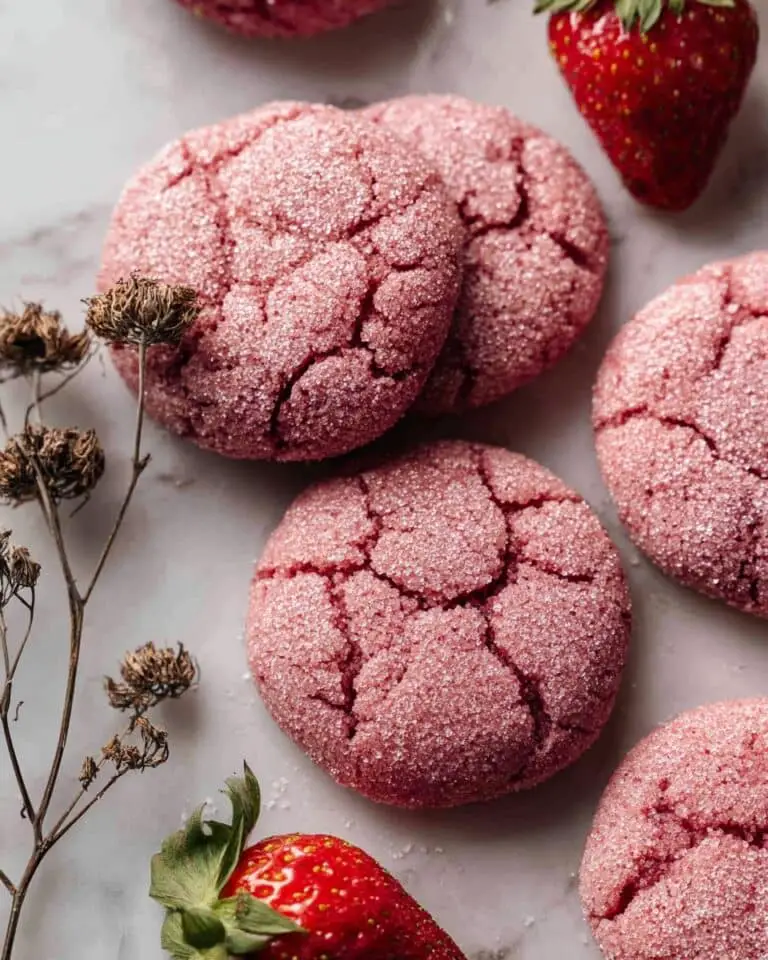 Vegan Strawberry Sugar Cookies Recipe