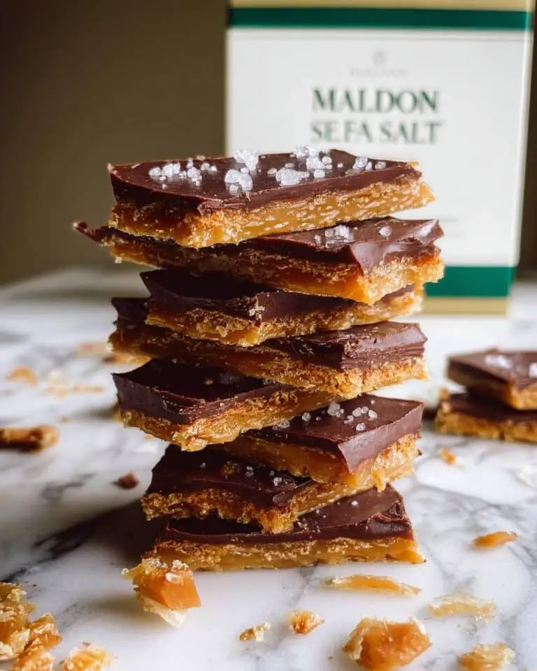 Sea Salt Chocolate-Caramel Crackers Recipe