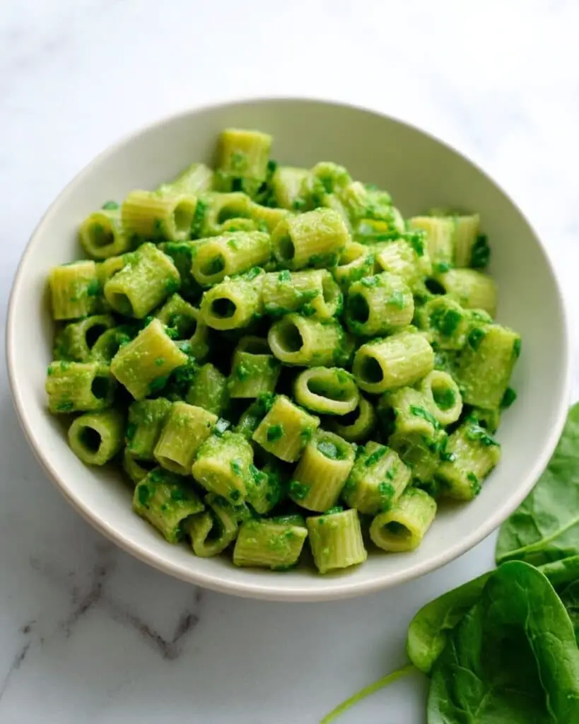 Cheesy Spinach Pasta Sauce Recipe