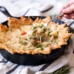Easy One Pot Chicken Pot Pie Recipe
