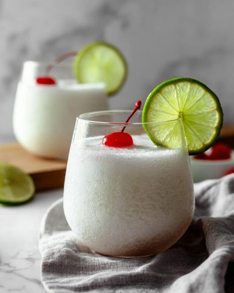 Limonada de Coco: Creamy Coconut Lime Mocktail Recipe