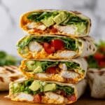 Healthy Chicken Avocado Wraps Recipe
