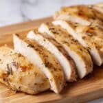 Baked Thin Sliced Lemon Herb Chicken Breast Recipe
