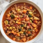 The Best Turkey Vegetable Chili (with Beans, Healthy) Recipe