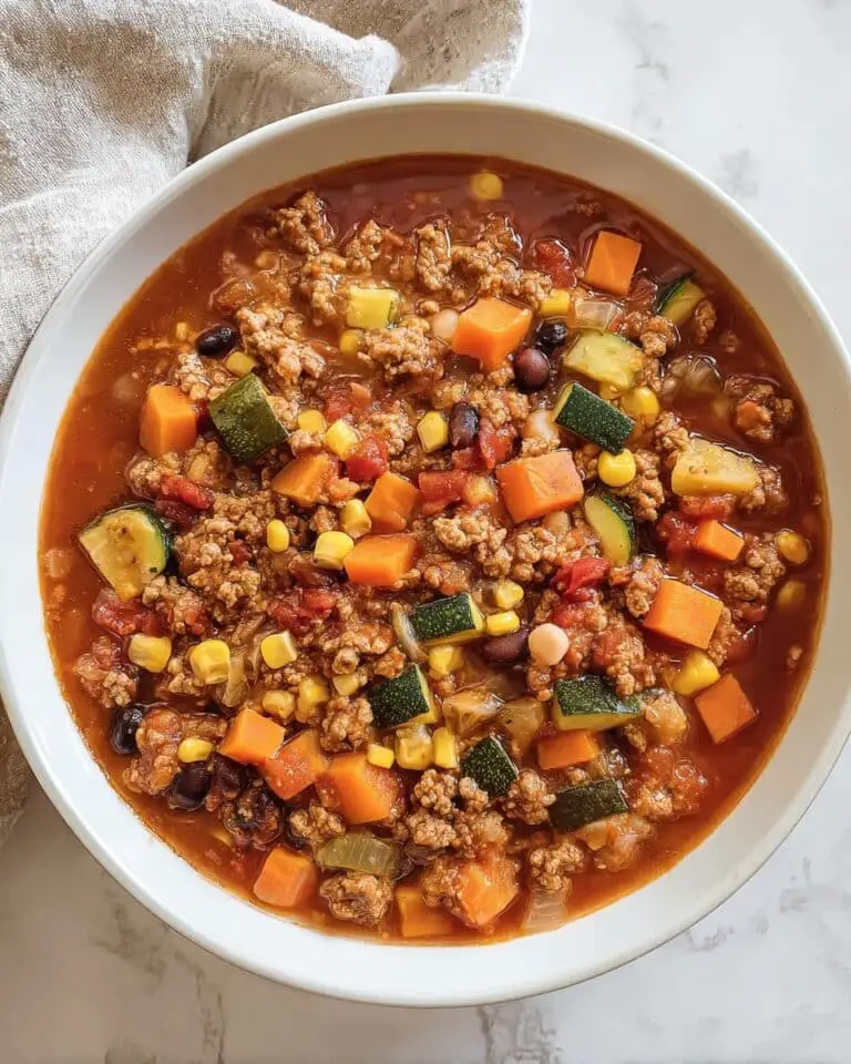 The Best Turkey Vegetable Chili (with Beans, Healthy) Recipe