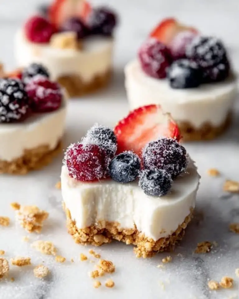 Frozen Yogurt Granola Cups Recipe