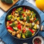 Healthy Chicken and Vegetables Skillet Recipe