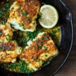 Baked Cod with Lemon, Garlic, and Spices Recipe