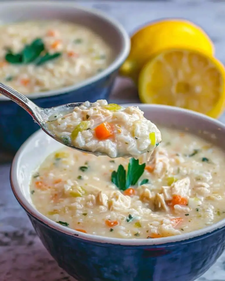 Avgolemono: Greek Lemon Chicken Soup Recipe