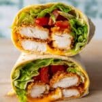 Healthy Crispy Chicken Wrap Recipe