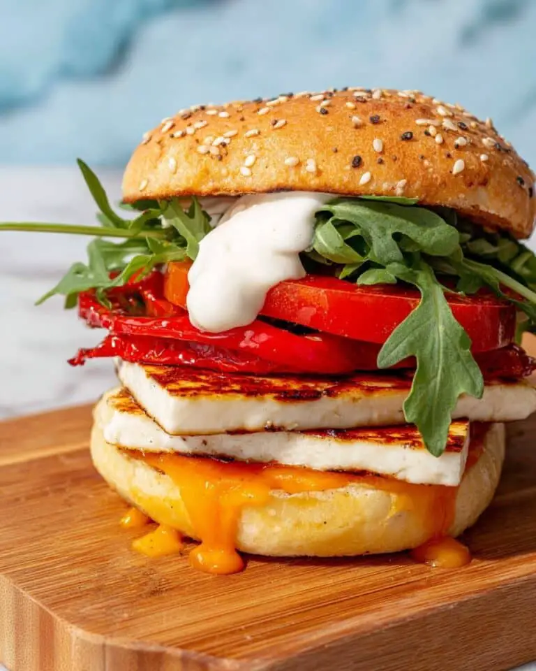 The Best Halloumi Burger Recipe