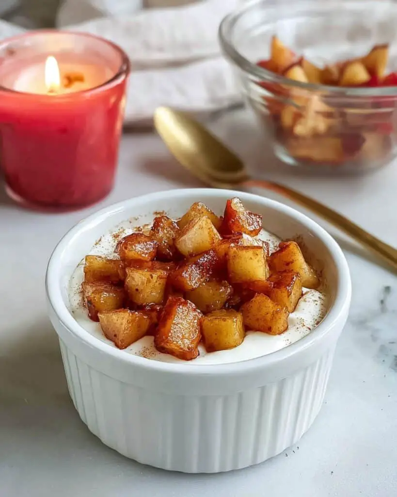 Easy Air Fryer Apples with Cinnamon