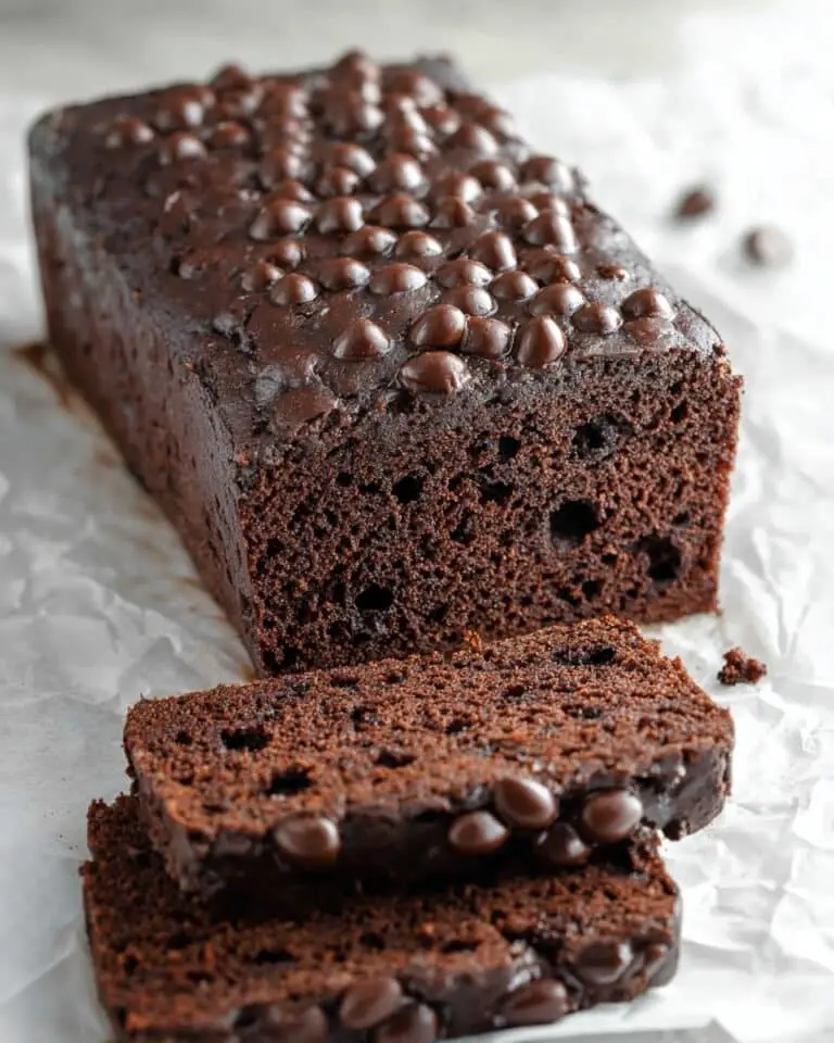 Healthy Chocolate Banana Bread