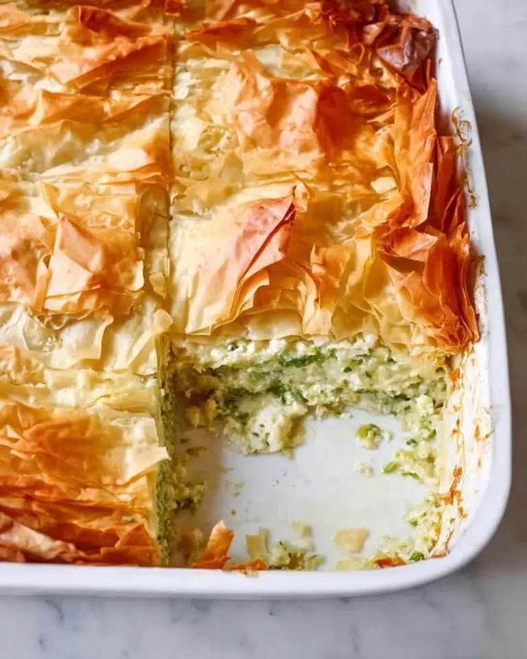 Kolokithopita – Greek Zucchini Pie Recipe