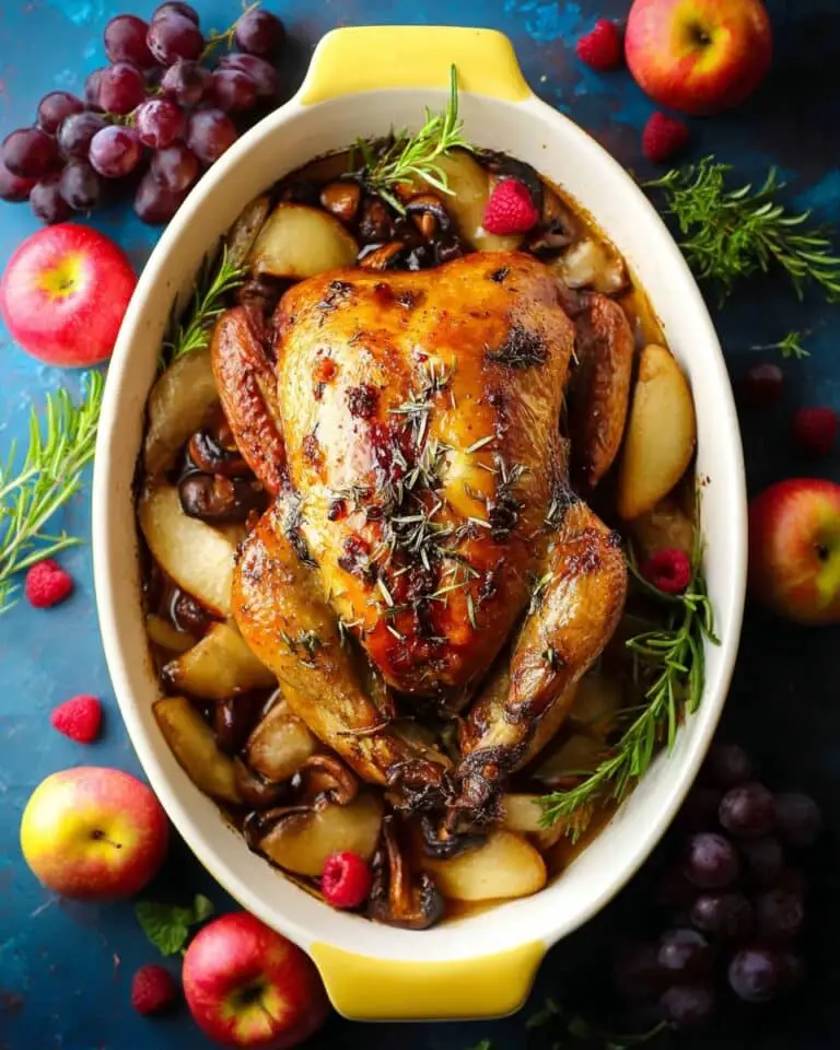 Roasted Duck Stuffed with Apples: A Classic Polish Holiday Dish Recipe