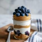 Blueberry-Banana Peanut Butter Parfait Recipe