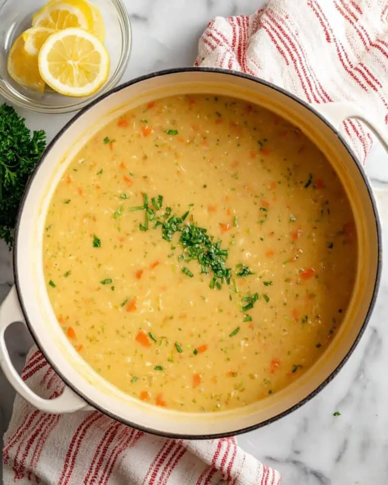 Lebanese Crushed Lentil Soup Recipe