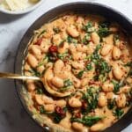 Creamy One Pot Sundried Tomato White Beans Recipe