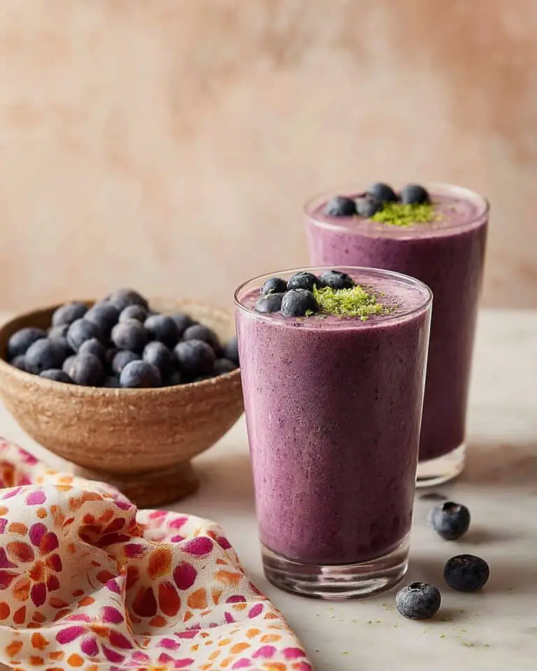 Anti-Inflammatory Lemon-Blueberry Smoothie Recipe
