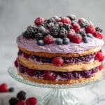 Puff Pastry Cake with Berries Recipe