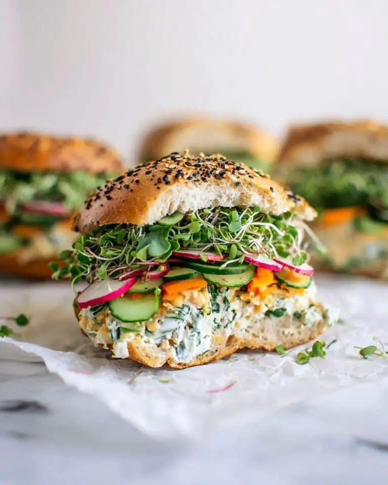 Smashed Chickpea Salad Sandwich Recipe