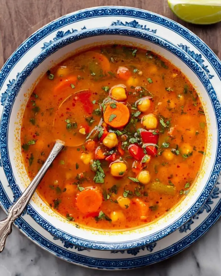 Easy Mediterranean Chickpea Soup Recipe